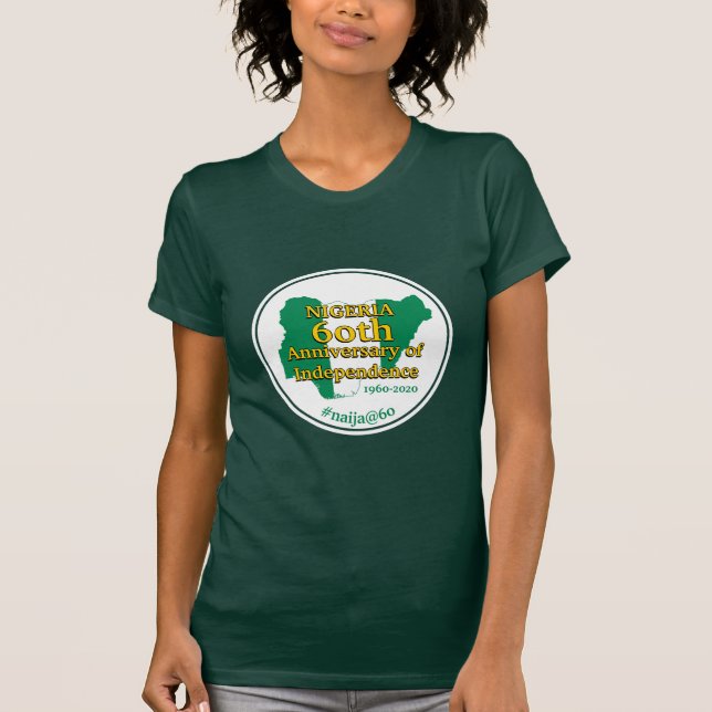 NIGERIA 60 Jahre Unabhängigkeit | Nigerianer T-Shirt (Vorderseite)