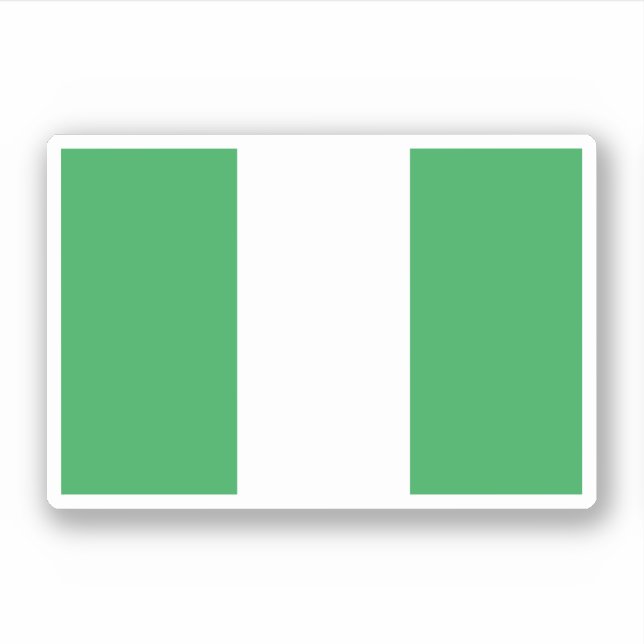 Nigeria Aufkleber (Vorderseite)