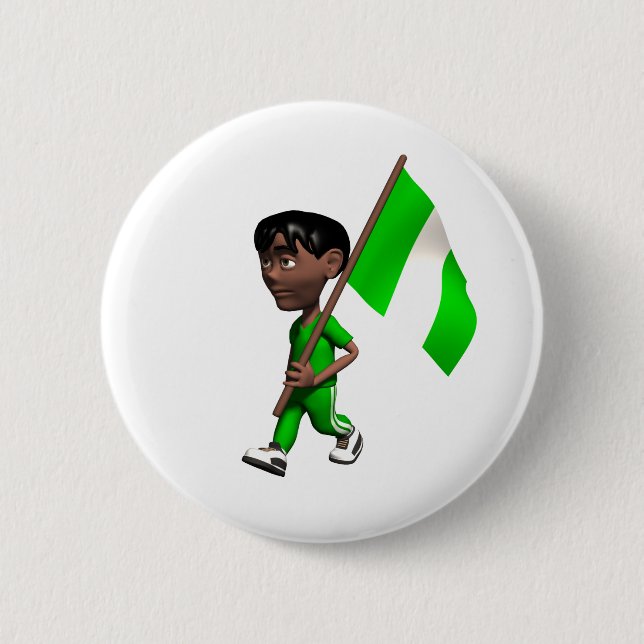 Nigeria Button (Vorderseite)