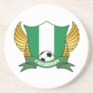 Nigeria Dessous de verre de soccer