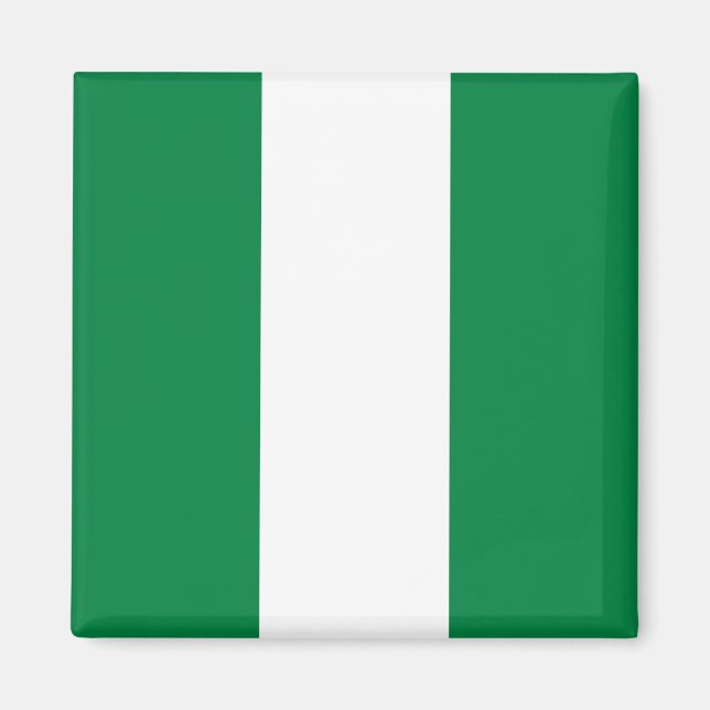 Nigeria Flag Magnet (Vorne)