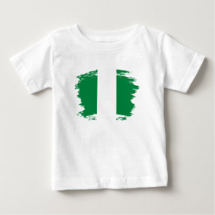 Nigeria-Flagge Baby T-shirt