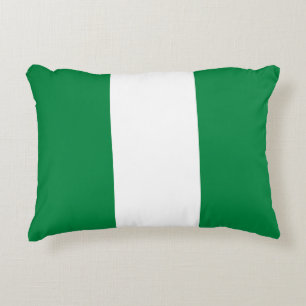 Nigeria-Flagge Dekokissen