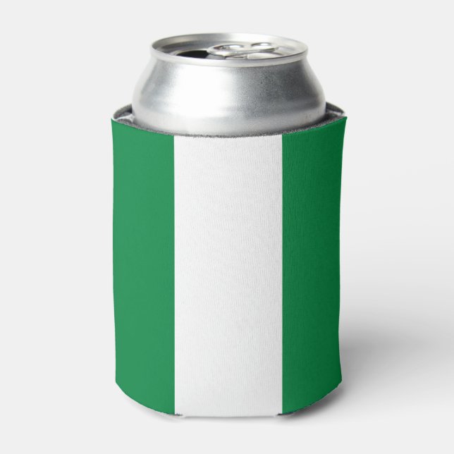 Nigeria-Flagge Dosenkühler (Kanne Vorderseite)
