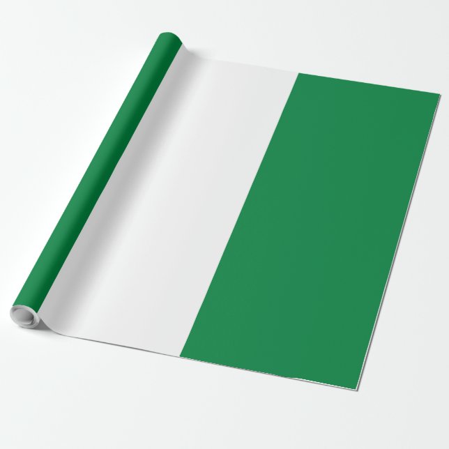 Nigeria-Flagge Geschenkpapier (Ungerollt)