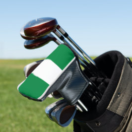 Nigeria-Flagge Golf Headcover