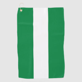 Nigeria-Flagge Golfhandtuch