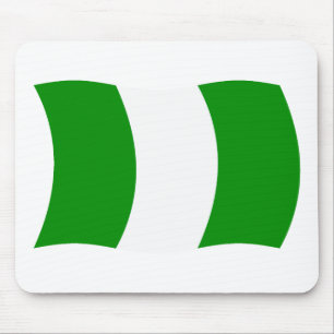Nigeria-Flagge-Mauspad Mousepad