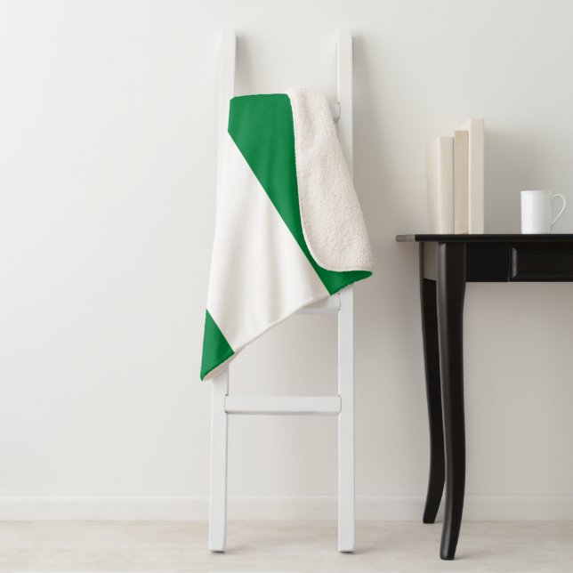 Nigeria-Flagge Sherpadecke (Beispiel)