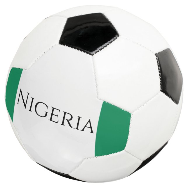 Nigeria Fußball (Dreiviertel)