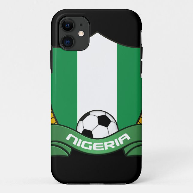 Nigeria-Fußball iPhone 5 Abdeckung Case-Mate iPhone Hülle (Rückseite)