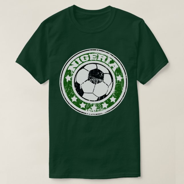 Nigeria-Fußball T-Shirt (Design vorne)