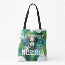 „Nigeria-inspirierte Tragetasche – Feiern Sie Kult