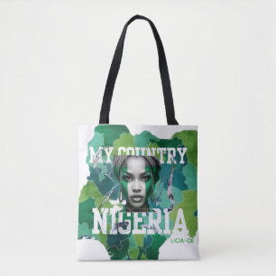 „Nigeria-inspirierte Tragetasche – Feiern Sie Kult Tasche