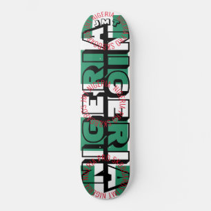NIGERIA JMT NIGERIA 8 1/4" Skateboarddecke Skateboard