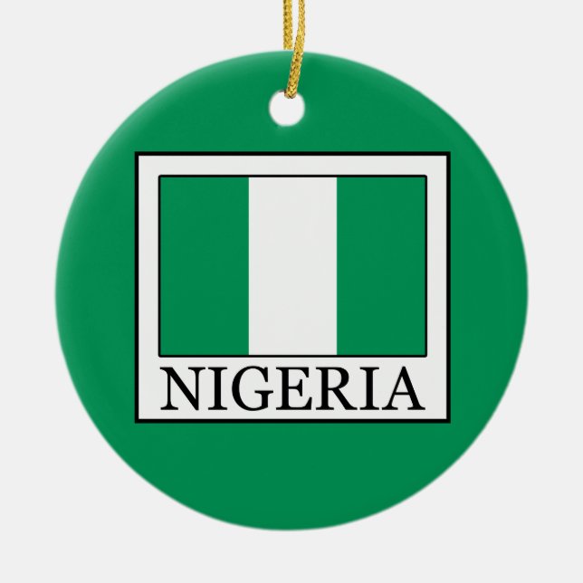 Nigeria Keramikornament (Vorne)