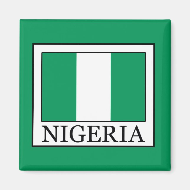Nigeria Magnet (Vorne)