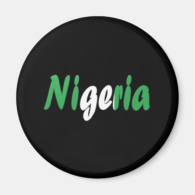 Nigeria Magnet (Vorne)