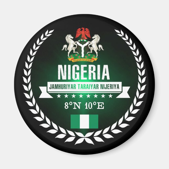 Nigeria Magnet (Vorne)