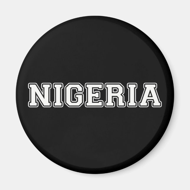 Nigeria Magnet (Vorne)