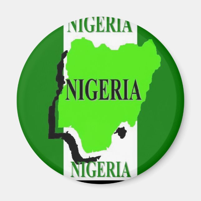 Nigeria Magnet (Vorne)