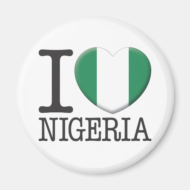 Nigeria Magnet (Vorne)