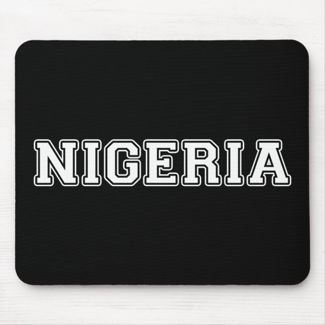 Nigeria Mousepad (Vorne)