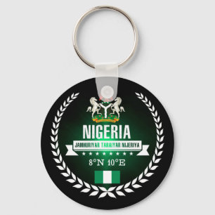 Nigeria Schlüsselanhänger