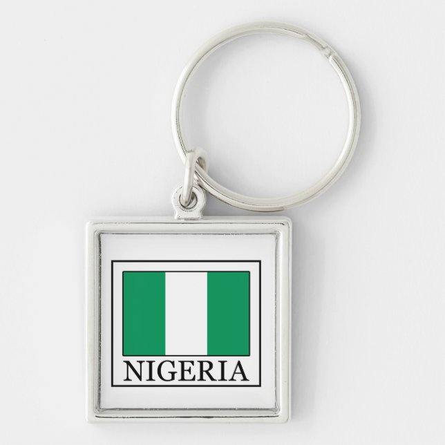 Nigeria Schlüsselanhänger (Vorne)