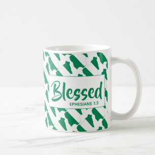 NIGERIA Selig Ephesians Scripting Christlich Kaffeetasse