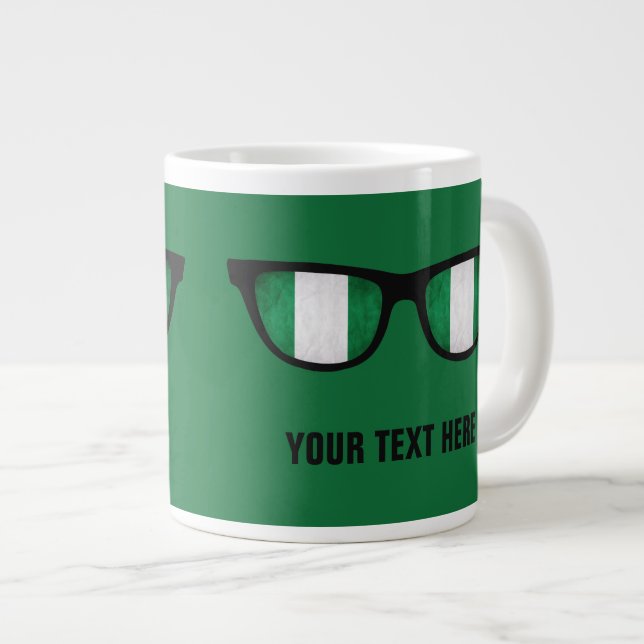 Nigeria Shades zollrechtliche Tasse (Vorderseite Rechts)