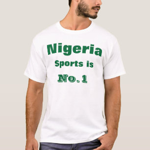 Nigeria - Sportliche T - Shirt