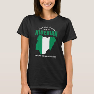 Nigeria Stolz Nigerianischer Afroamerikaner Nigeri T-Shirt