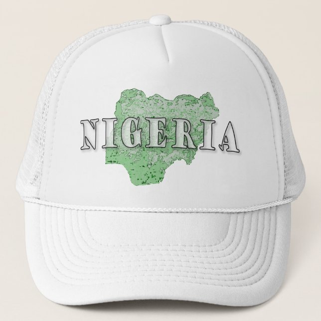 Nigeria Truckerkappe (Vorderseite)