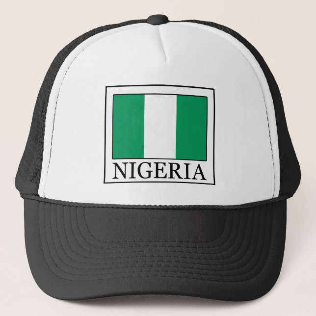 Nigeria Truckerkappe (Vorderseite)