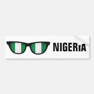 Nigeria überträgt Sondertext- und Farbdruck-Autoau Autoaufkleber