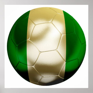 Nigeria-Welt Poster