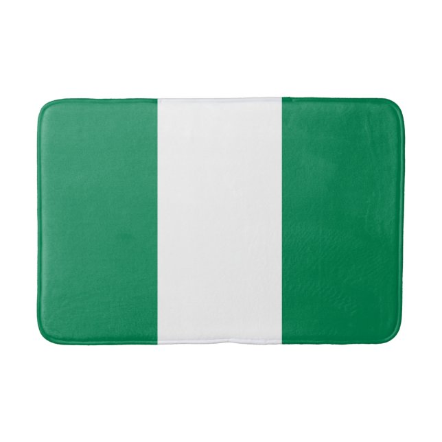 Nigerian Flag Badematte (Vorderseite)