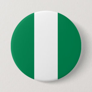 Nigerian Flag Button