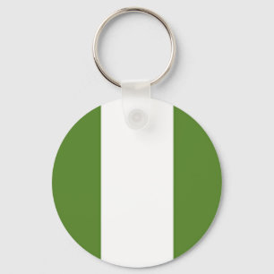 Nigerian Flag Schlüsselanhänger