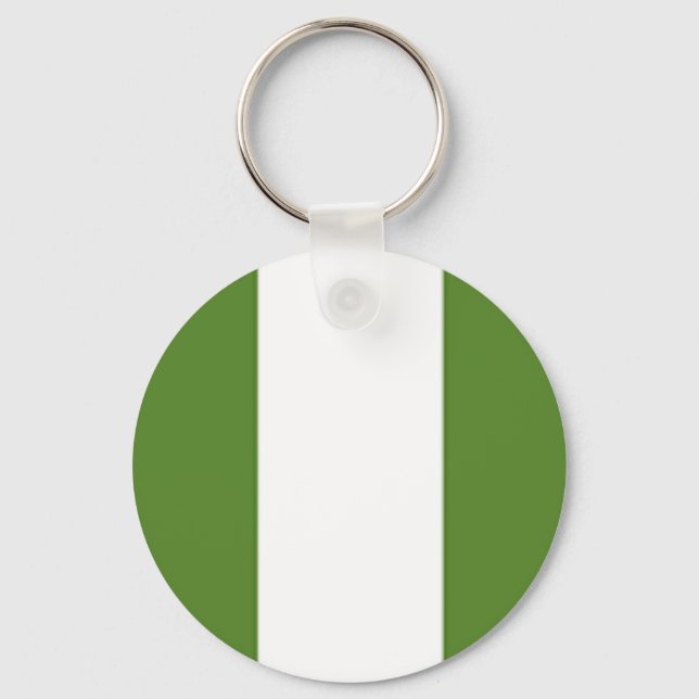 Nigerian Flag Schlüsselanhänger (Vorderseite)