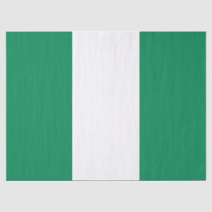 Nigerian Flag Seidenpapier