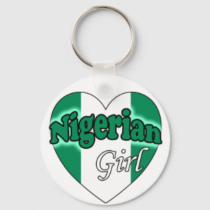 Nigerian Girl Schlüsselanhänger