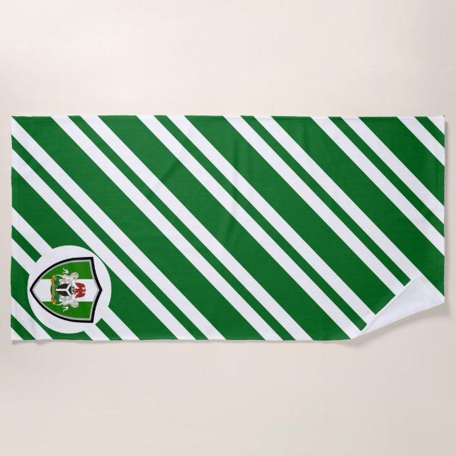 nigerianische Flagge Handtuch (Vorderseite)