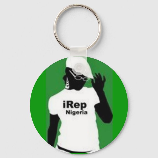 nigerianischer Schlüsselanhänger (Vorderseite)