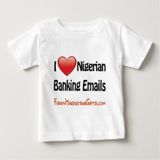 Nigerias Banking E-Mail Spaß Baby T-shirt