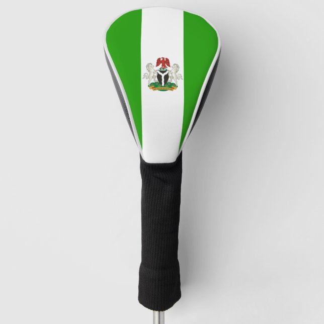 Nigerias Wappen  Golf Headcover (Vorderseite)