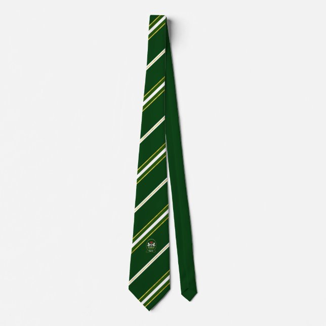 Nigerische Streifenflagge Krawatte (Vorderseite)