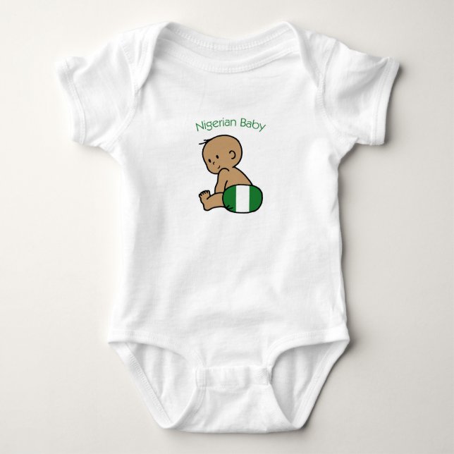 Nigerisches Baby Baby Strampler (Vorderseite)