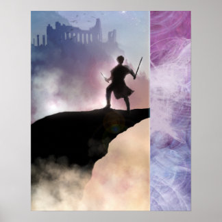 Nighlord Void Buch Cover Art Poster